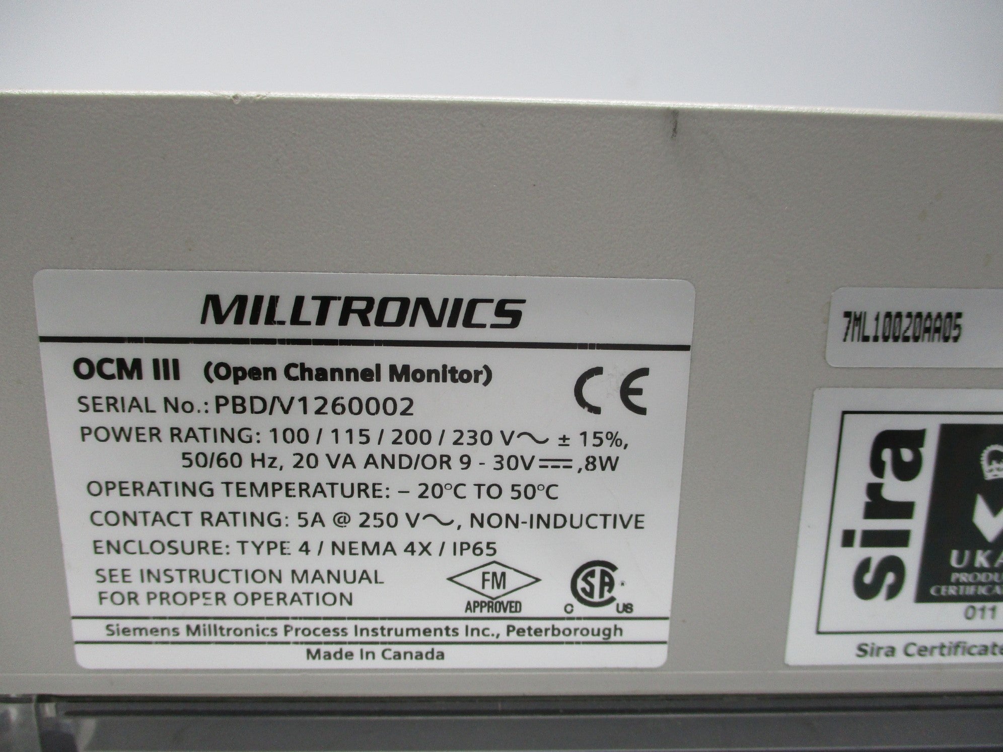 SIEMENS 7ML1002-0AA05 UNMP