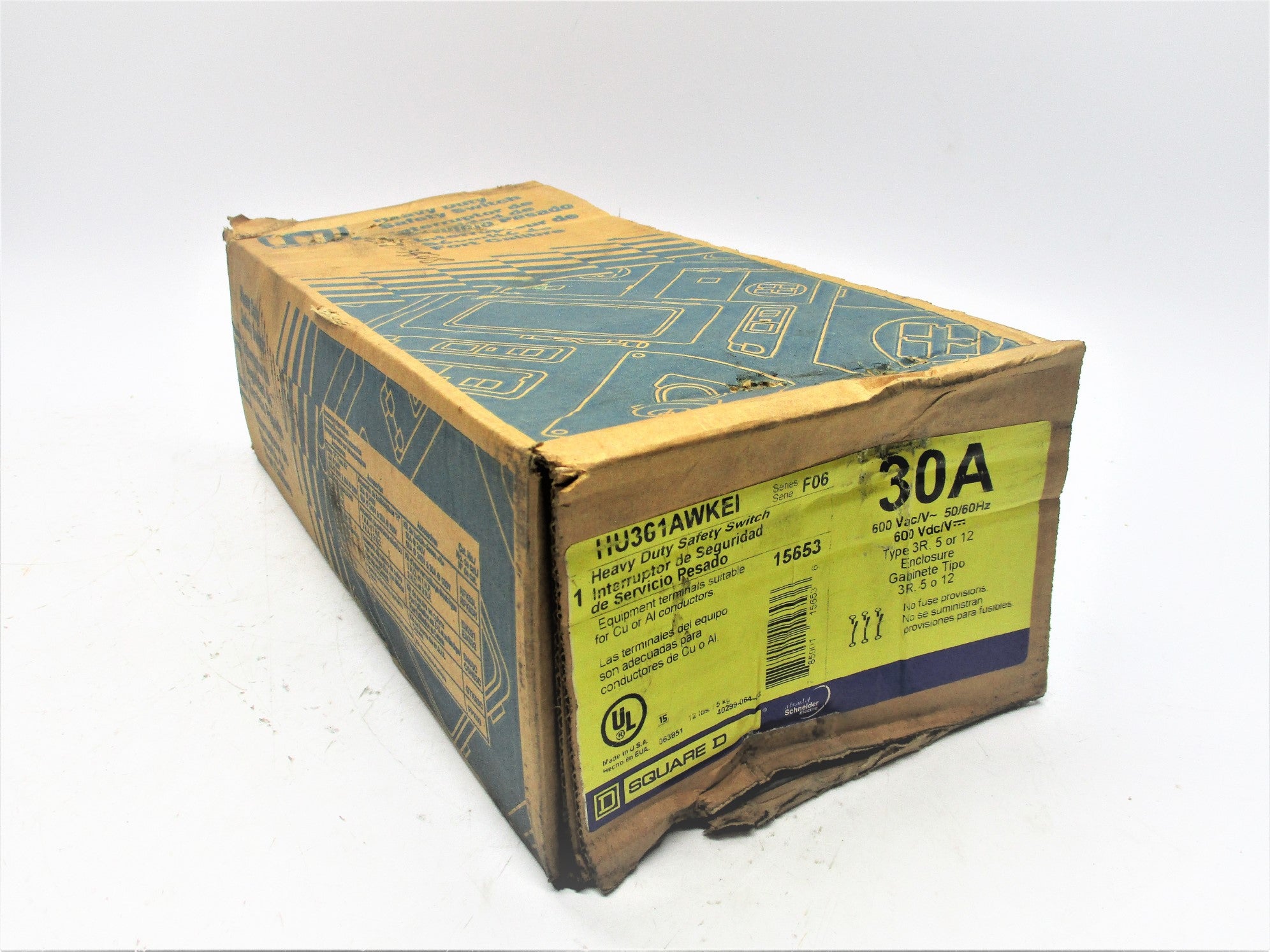 SQUARE D HU361AWKEI NSMP