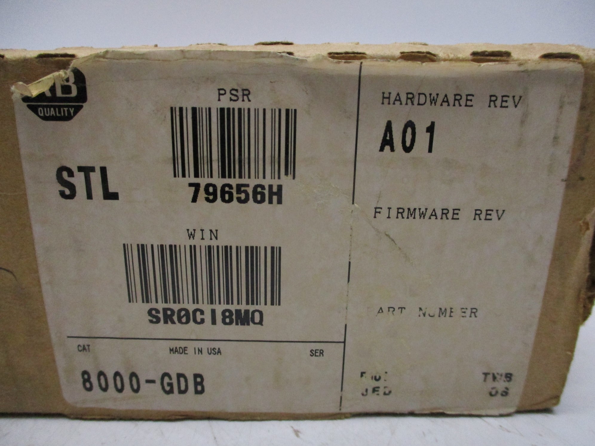 ALLEN BRADLEY 8000-GDB NSFS