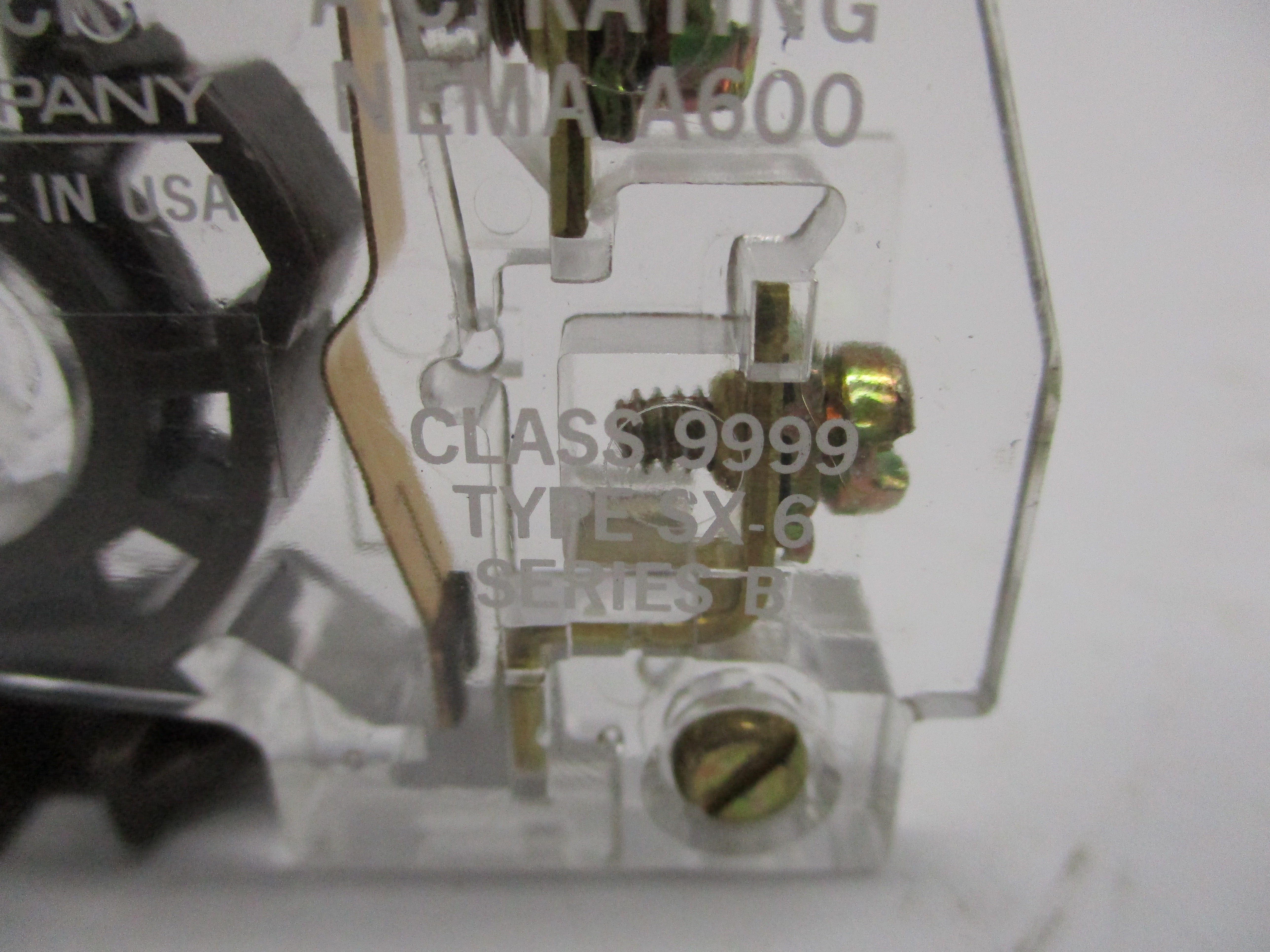 SQUARE D 9999-SX-6 SER. B NSMP