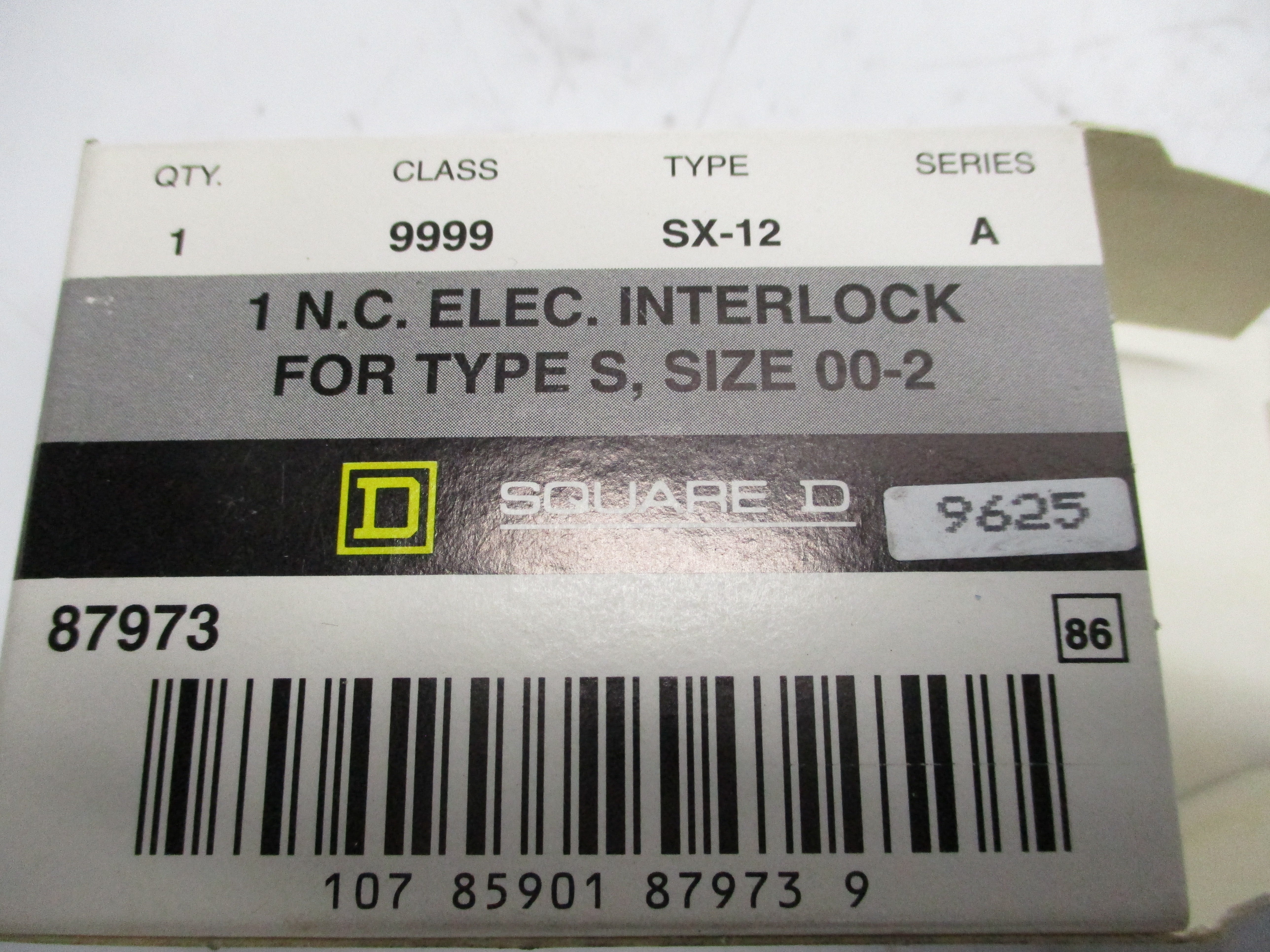 SQUARE D 9999SX12 SER. A NSMP
