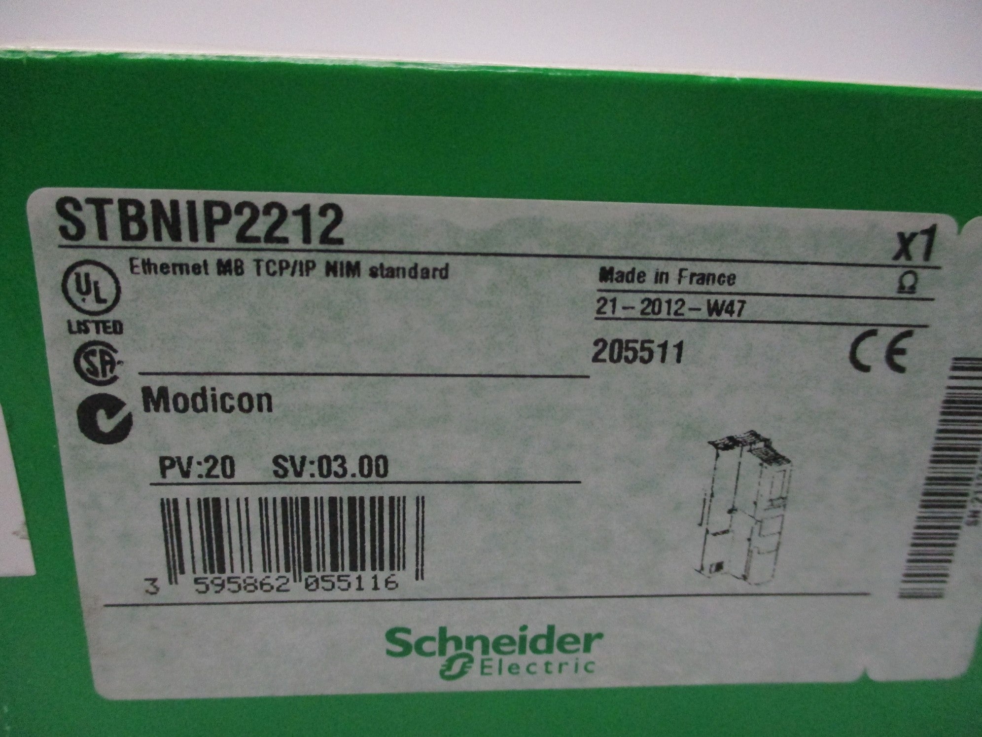 SCHNEIDER ELECTRIC STBNIP2212 NSFS