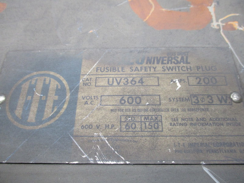ITE UV364 UNMP