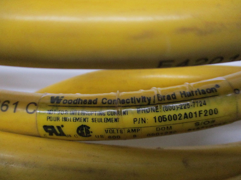 WOODHEAD 105002A01F200 UNMP