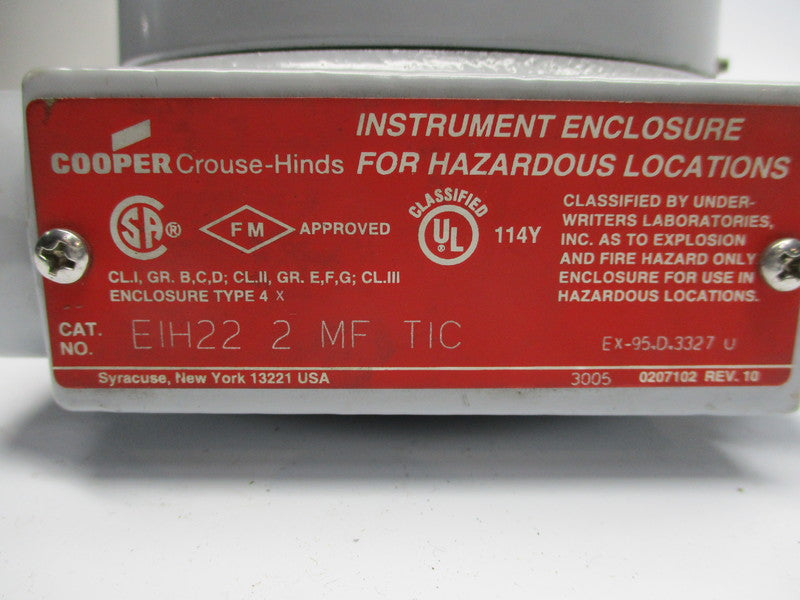 COOPER EIH22-2-MF-TIC MODEL 9500 NSNP
