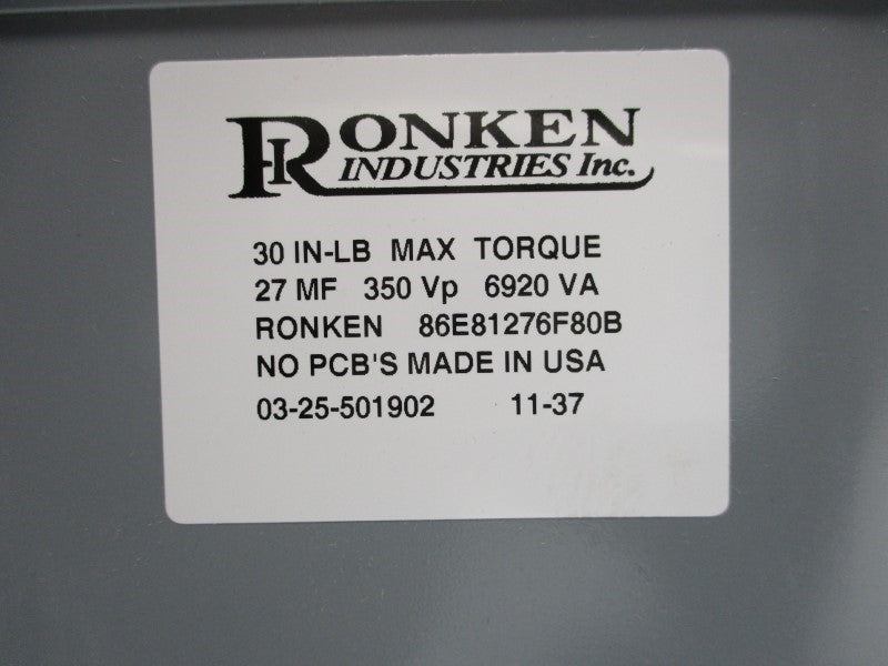 RONKEN 27-MF (86E81276F80B) NSNP