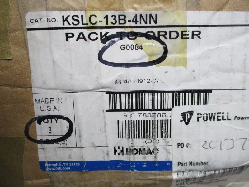 HOMAC KSLC-13B-4NN NSMP