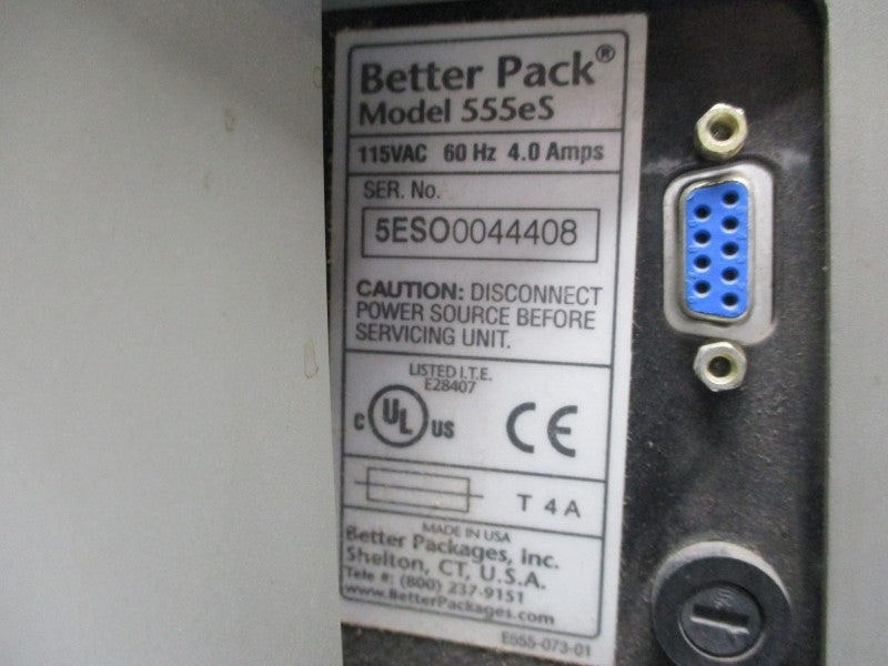 BETTER PACK MODEL 555ES UNMP