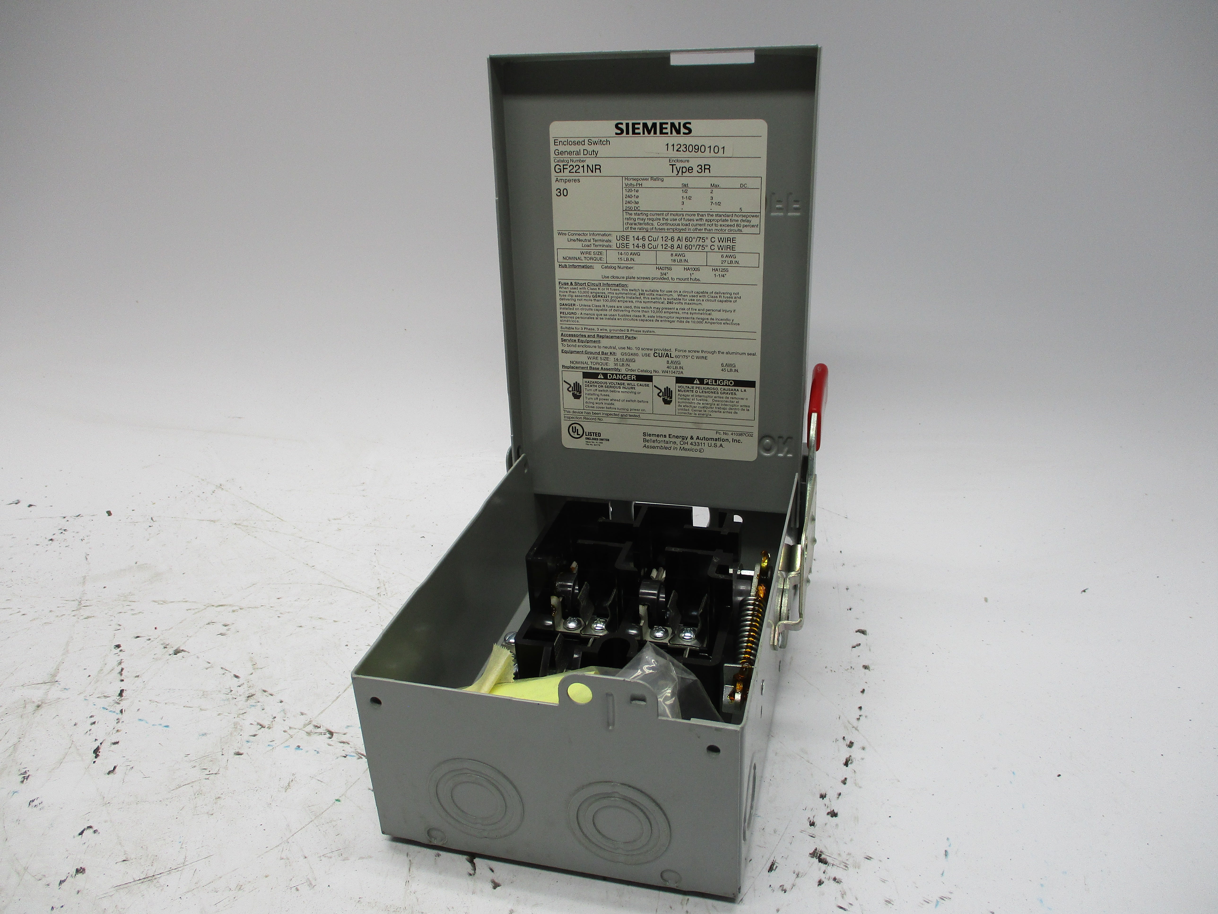 SIEMENS GF221NR NSMP