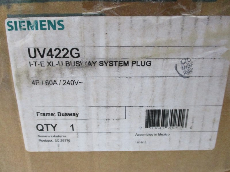SIEMENS UV422G NSFS