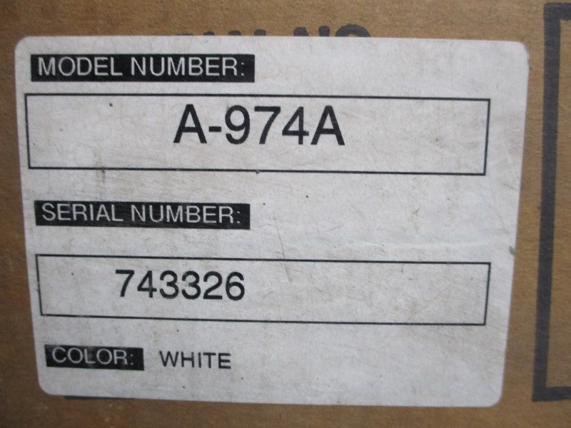 WORLD DRYER 5W630 (A-974A) (74718) NSMP