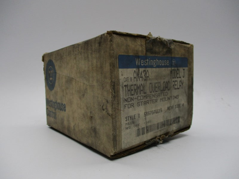 WESTINGHOUSE AN43A MODEL J (5667D76G16) NSFS