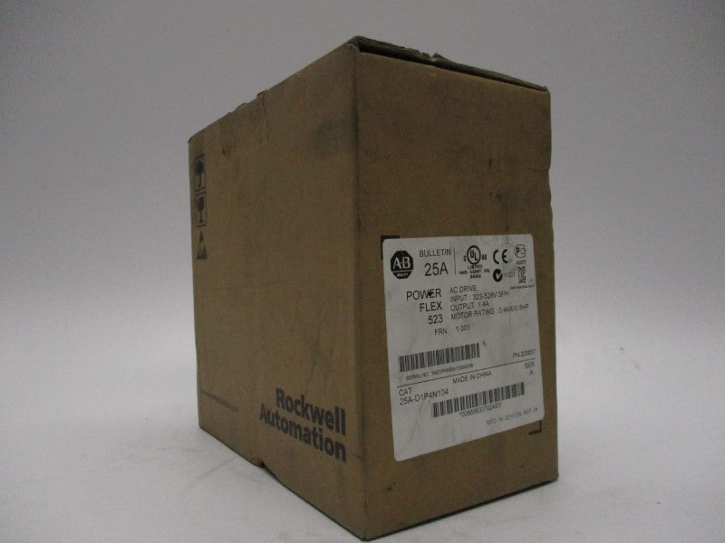 ALLEN BRADLEY 25A-D1P4N104 SER. A F/W 1.001 NSMP