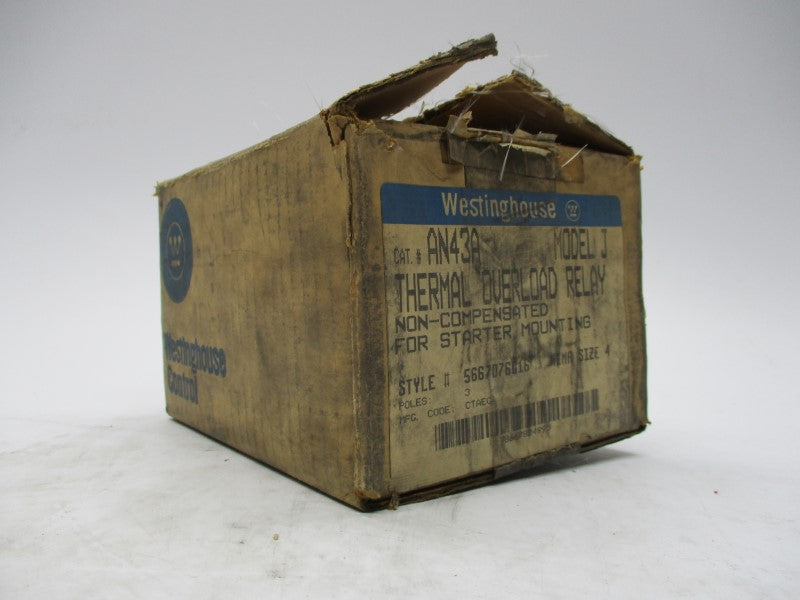 WESTINGHOUSE AN43A MODEL J (5667D76G16) NSMP