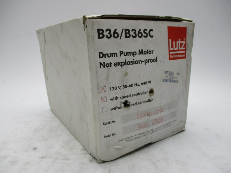 LUTZ B36/B36SC (B36SC) (160579) NSMP