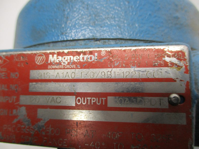 MAGNETROL 91S-A1A0-F10/9B1-1221-001 UNMP