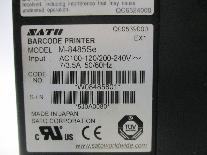 SATO M8485SE (W08485801) REMAN