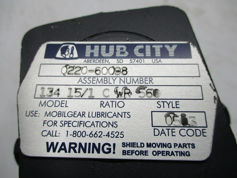 HUB CITY 0220-60098 MODEL 134 NSMP