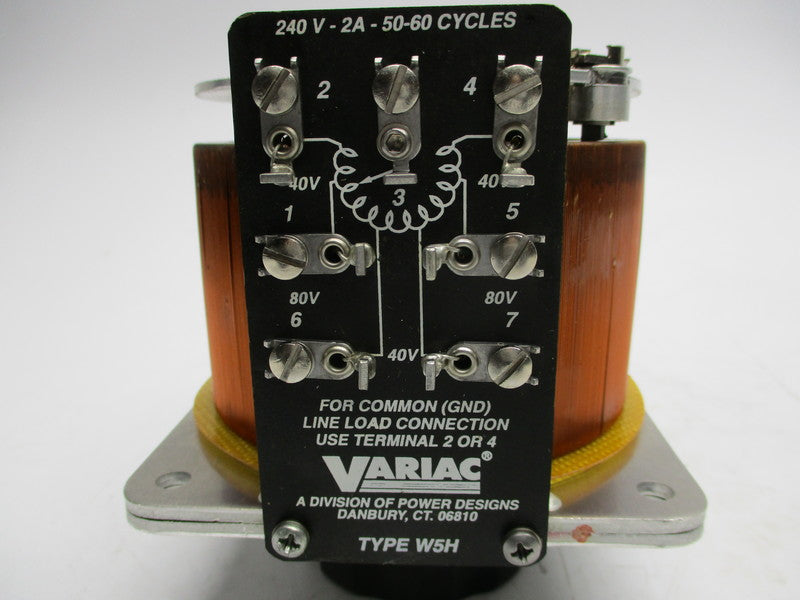 VARIAC TYPE W5H NSNP