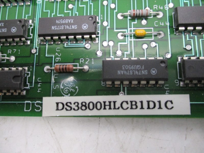 GENERAL ELECTRIC DS3800HLCB1D1C NSMP