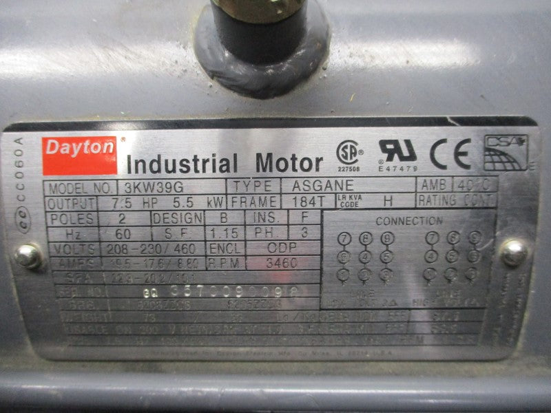 DAYTON 3KW39G NSNP