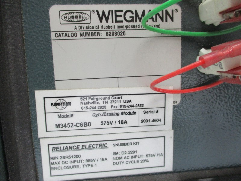 RELIANCE ELECTRIC 2SR51200 (M3452-C6B0) UNMP