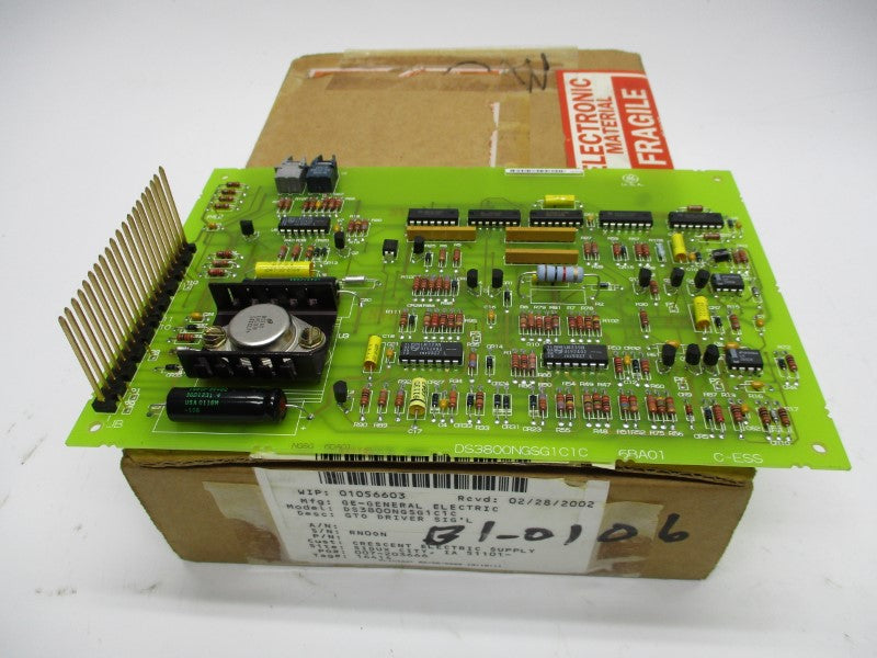 GENERAL ELECTRIC DS3800NGSG1C1C NSMP
