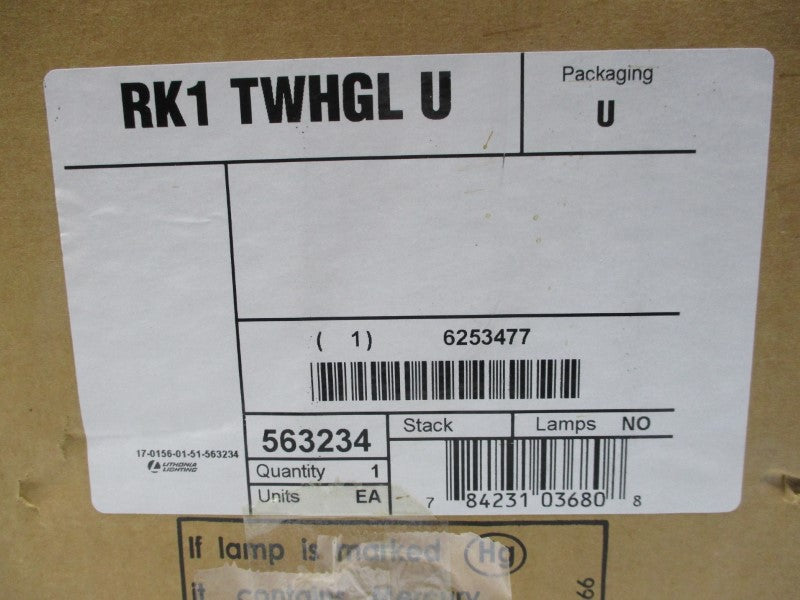 LITHONIA LIGHTING RK1-TWHGL-U NSMP