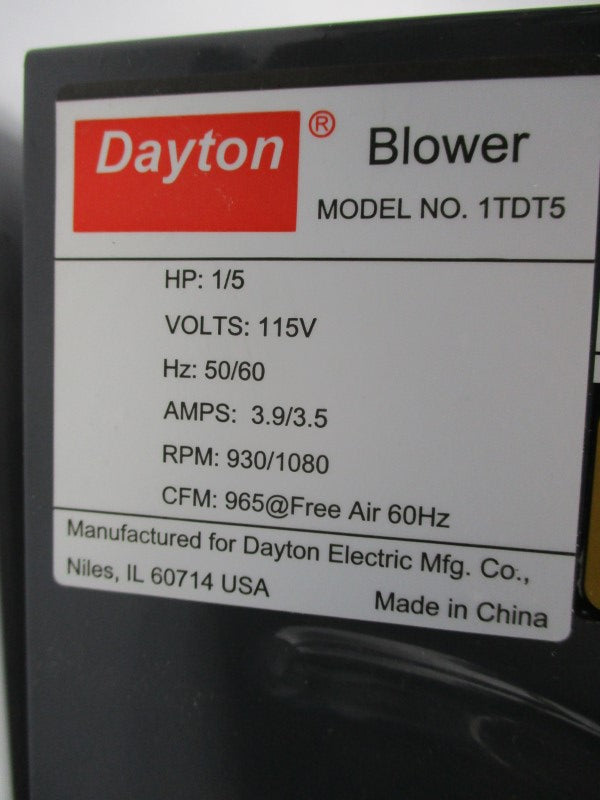 DAYTON 1TDT5 NSMP