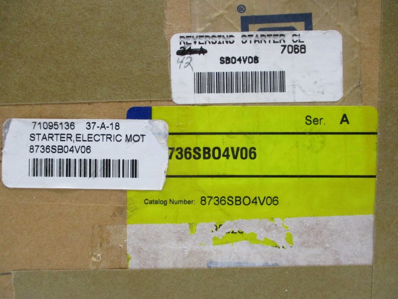 SQUARE D 8736SBO4V06 SER. A NSMP