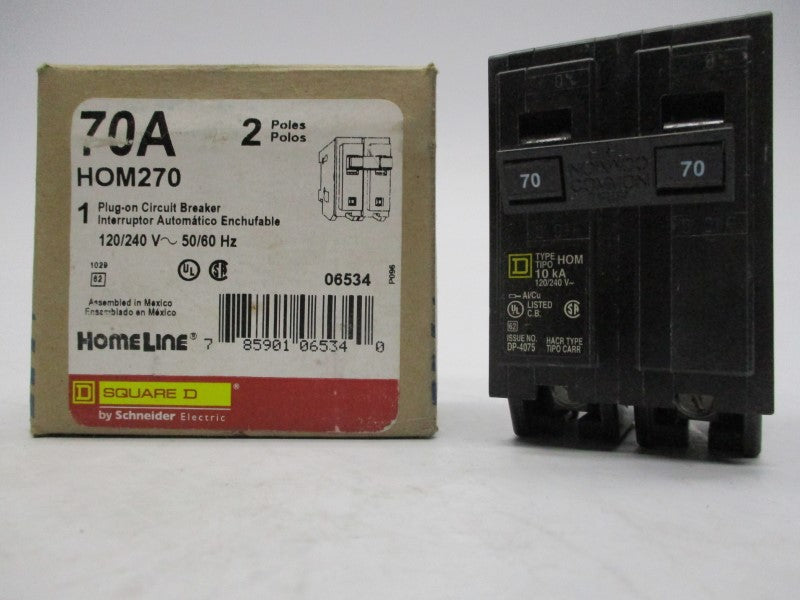 SQUARE D HOM270 70A 120/240V NSMP