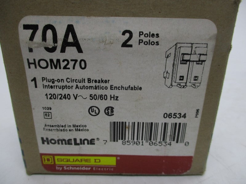 SQUARE D HOM270 70A 120/240V NSMP