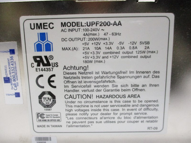 UMEC UPF200-AA NSNP