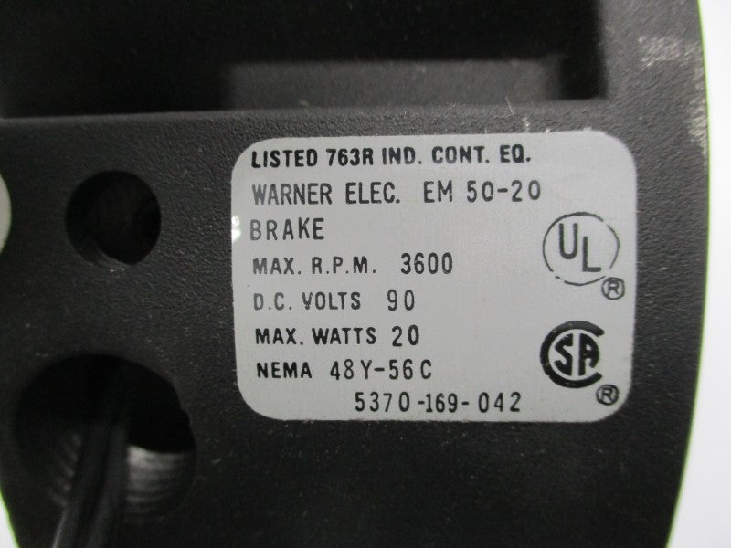 WARNER ELECTRIC 5370-169-042 NSMP