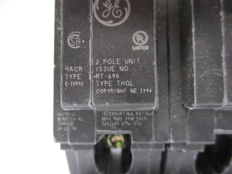 GENERAL ELECTRIC RT-690 TYPE THQL 25A UNMP