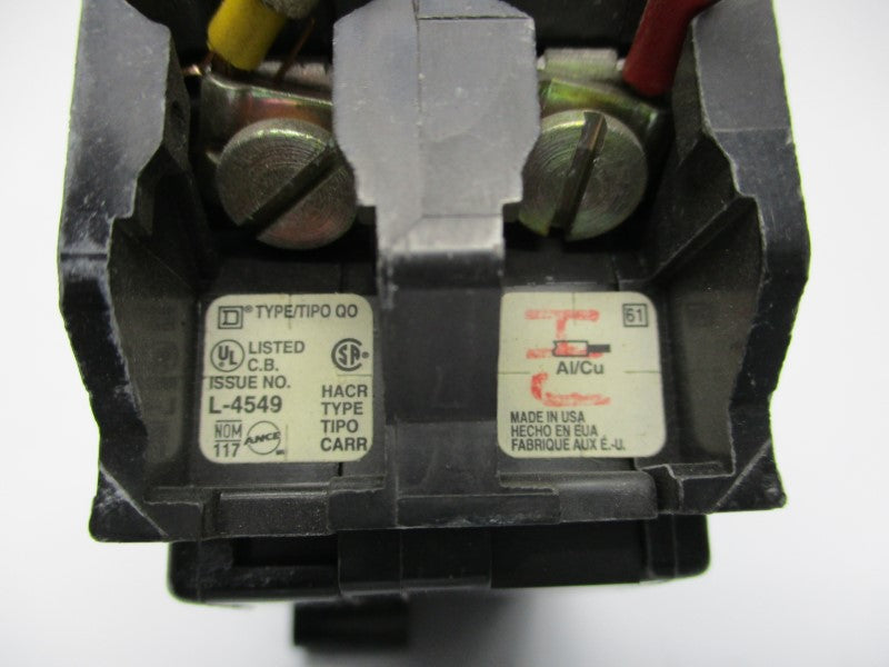 SQUARE D QO-215 15A UNMP