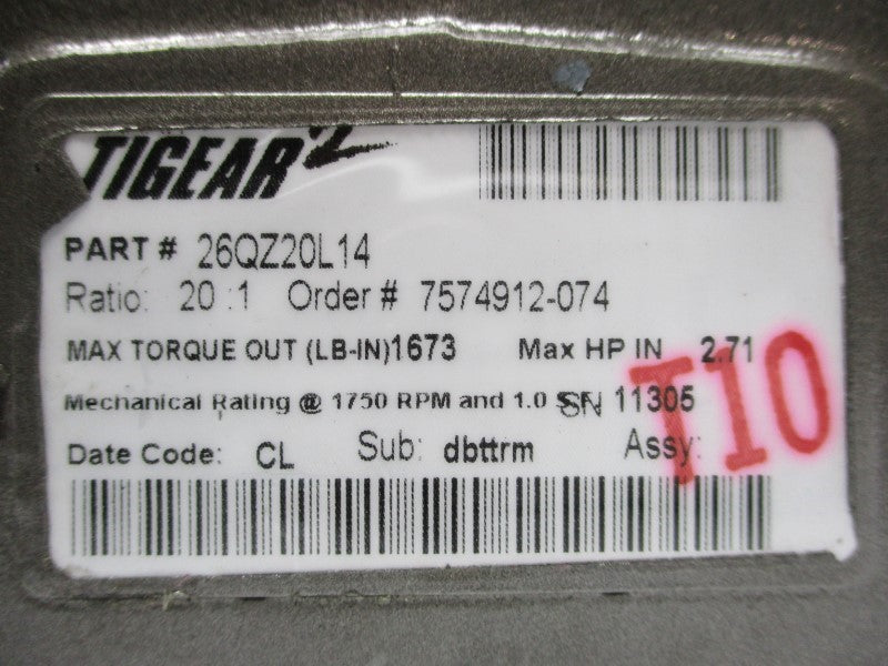 TIGEAR 26QZ20L14 NSNP