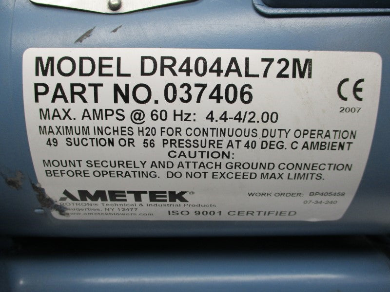 AMETEK 510438 (DR404AL72M) UNMP