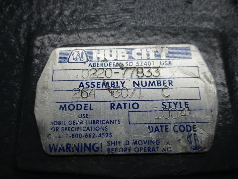 HUB CITY 0220-77833 UNMP