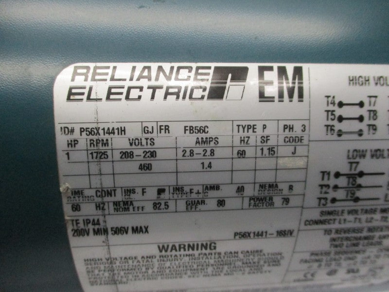 RELIANCE ELECTRIC P56X1441H UNMP