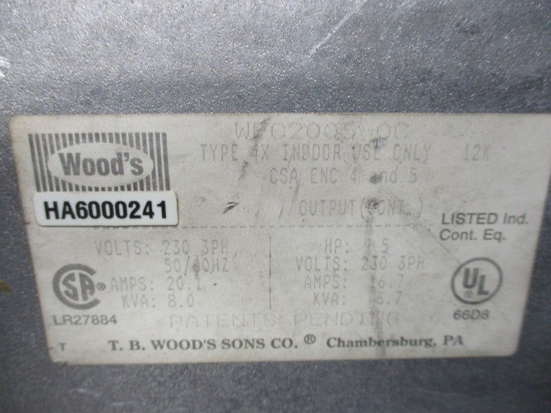 TB WOODS WFC2005-0C (HA6000241) UNMP