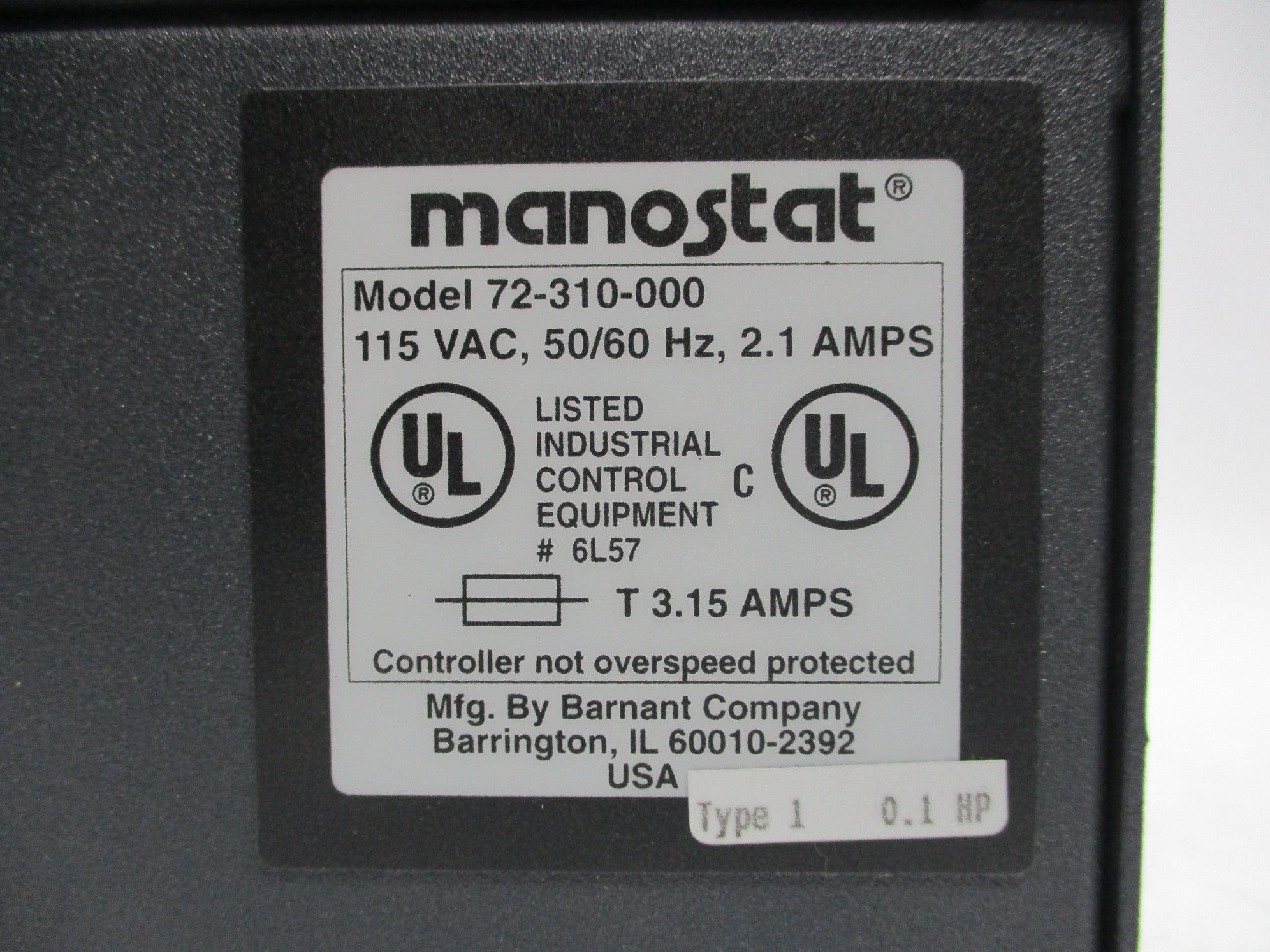 MANOSTAT 72-310-000 NSMP