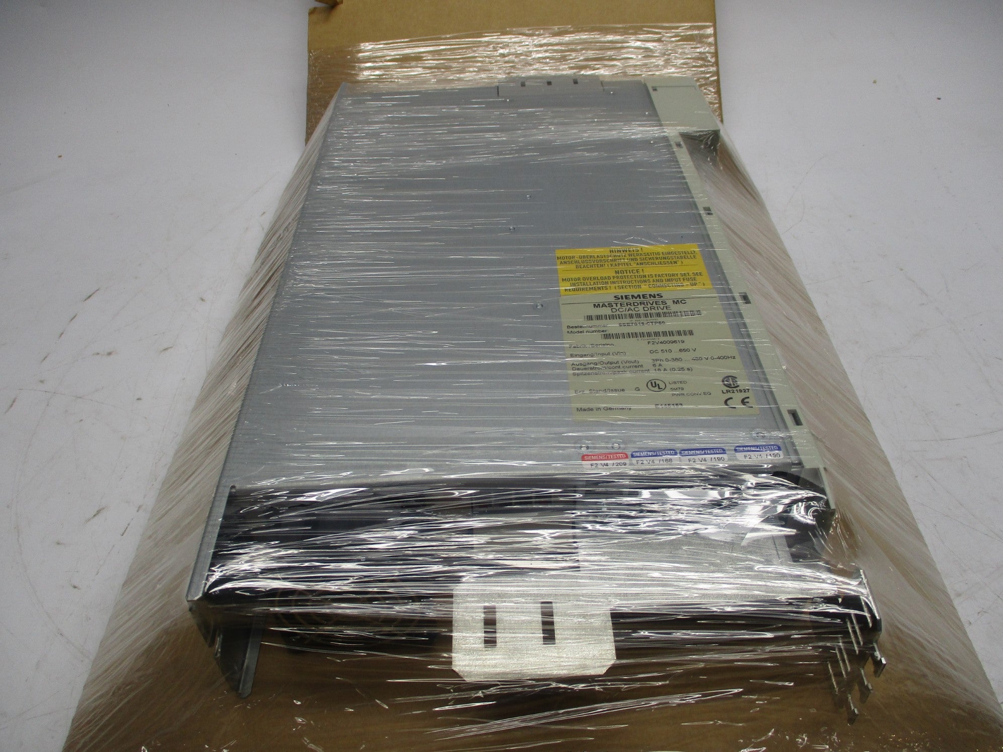 SIEMENS 6SE7016-0TP50 NSMP