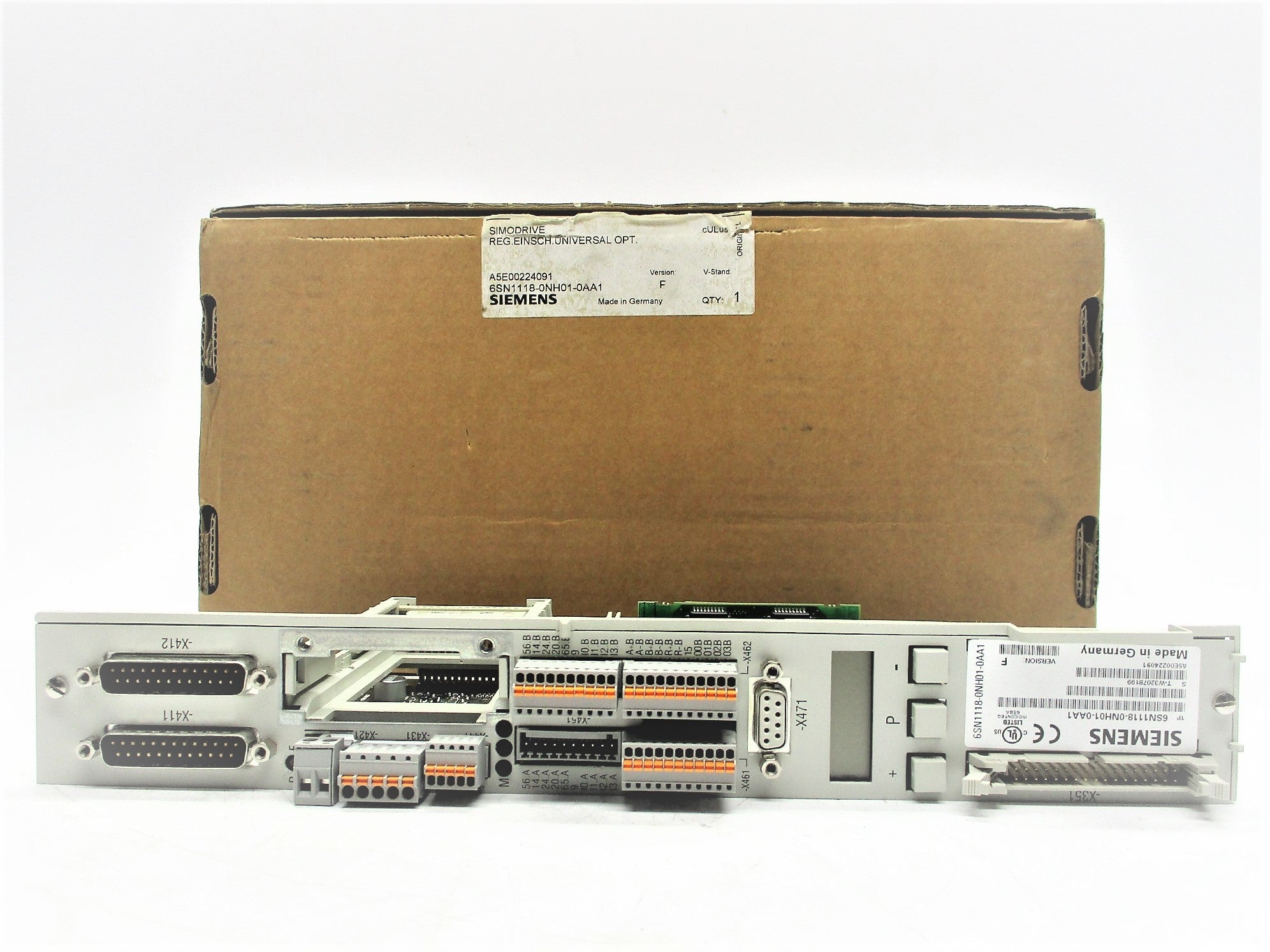 SIEMENS 6SN1118-0NH01-0AA1 VER. F NSMP