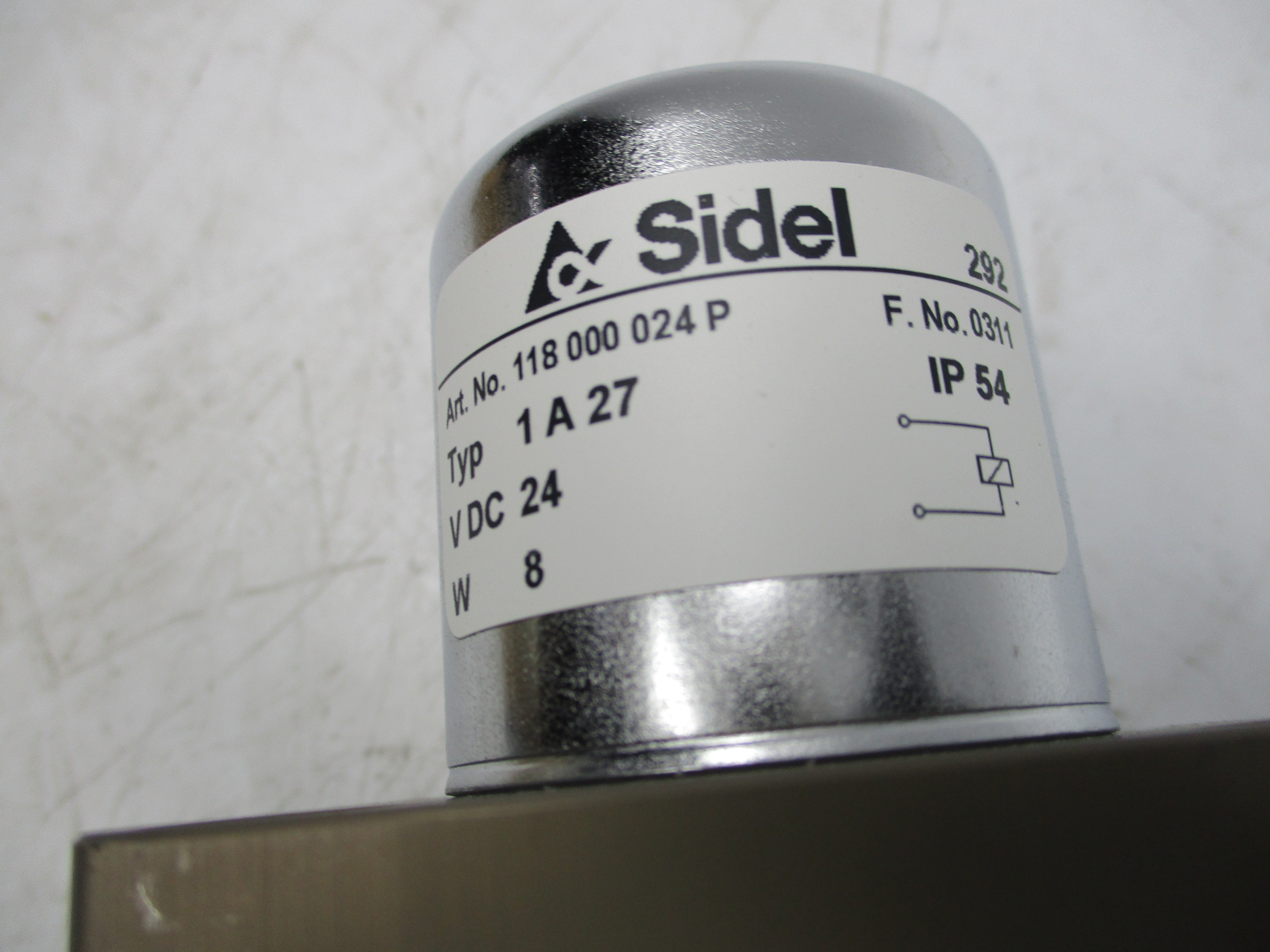 COMPATIBLE WITH SIDEL 118.000.024P TYPE 1A27 2745/800.230.0 NSMP