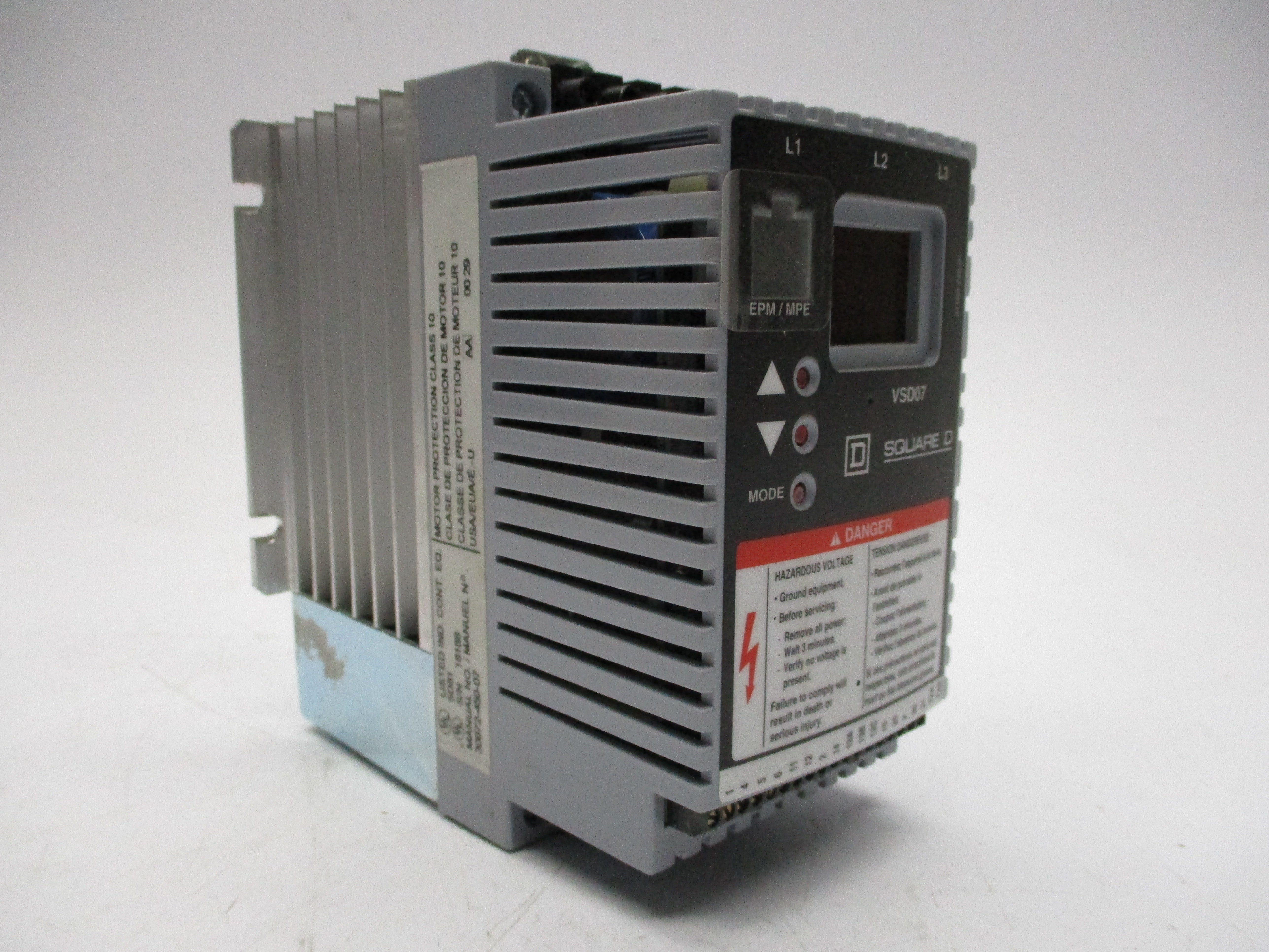 SQUARE D VSD07U29M20 UNMP