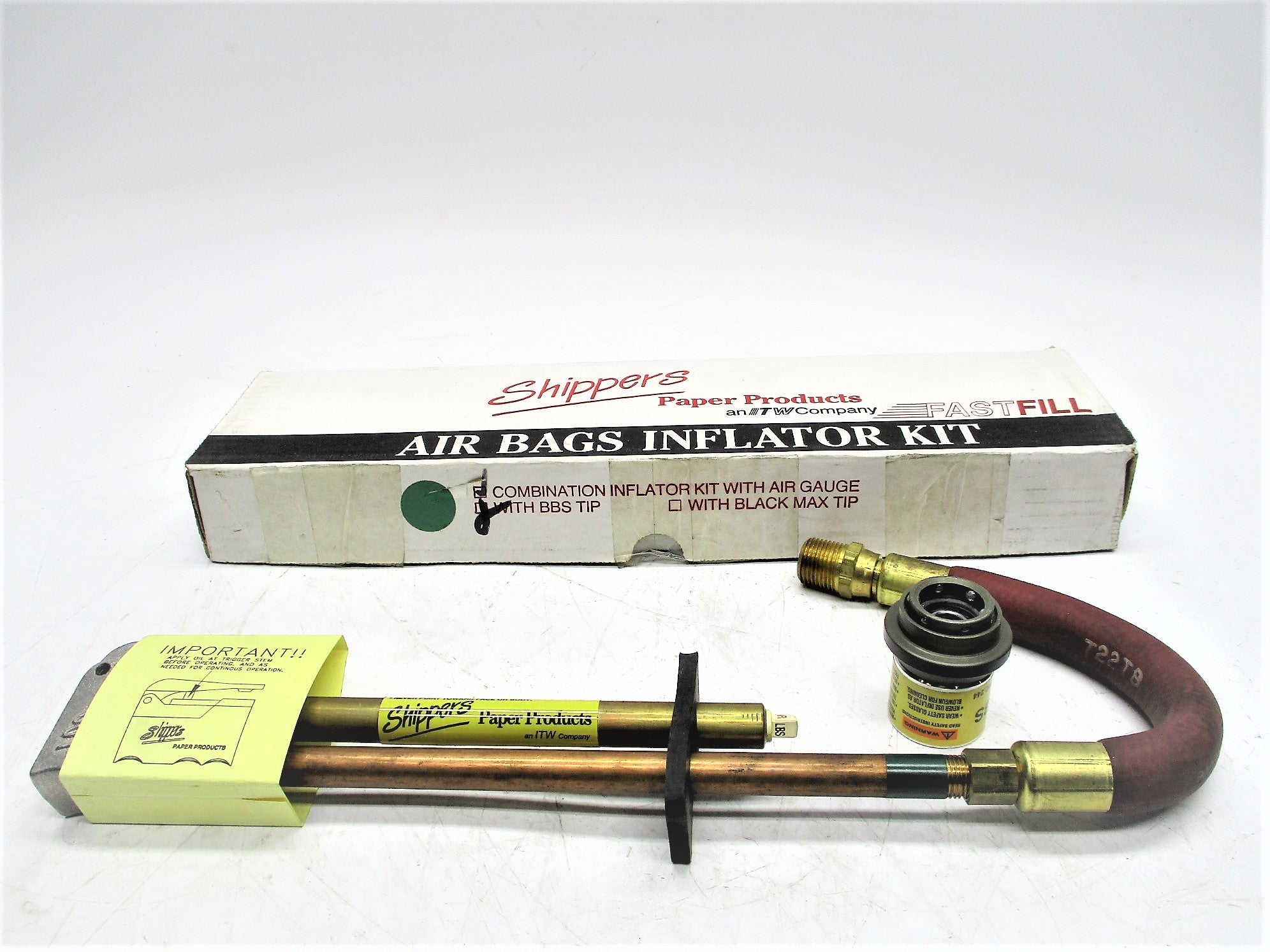 ITW COMBINATION INFLATOR KIT w/AIR GAUGE NSMP