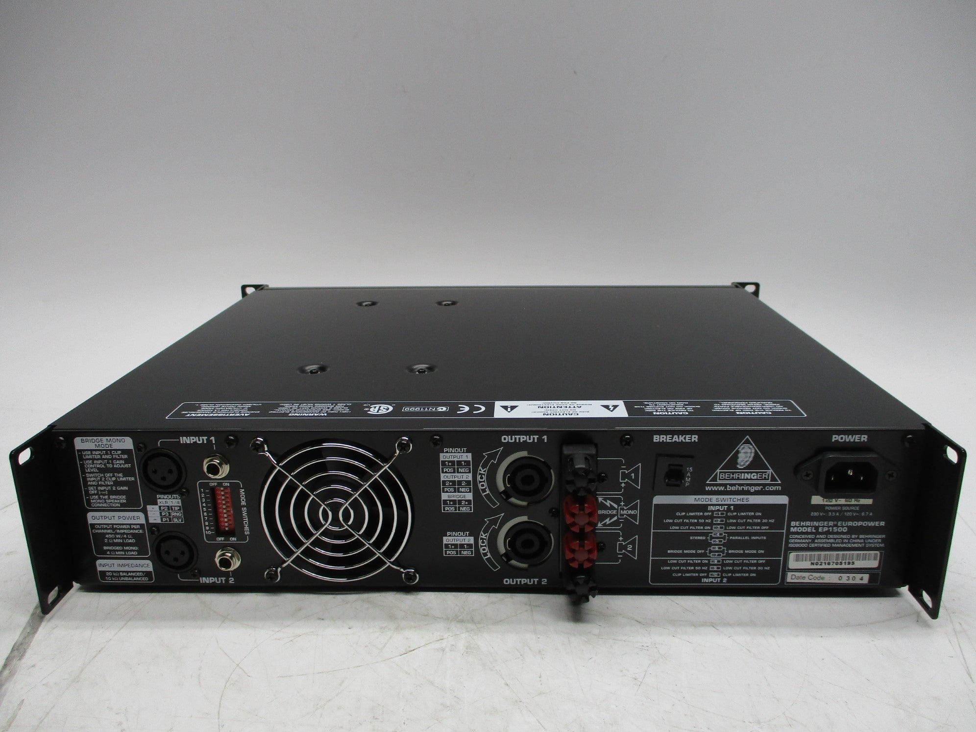 EUROPOWER EP1500 N0216705195 NSMP