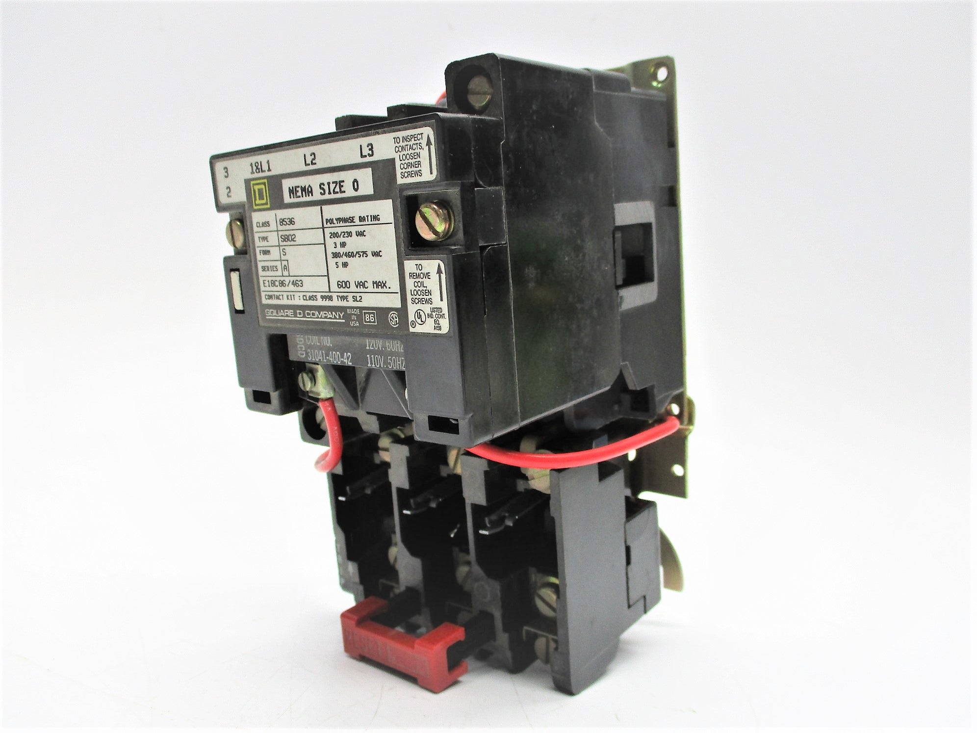 SQUARE D 8536-SB02 SER. A NSNP