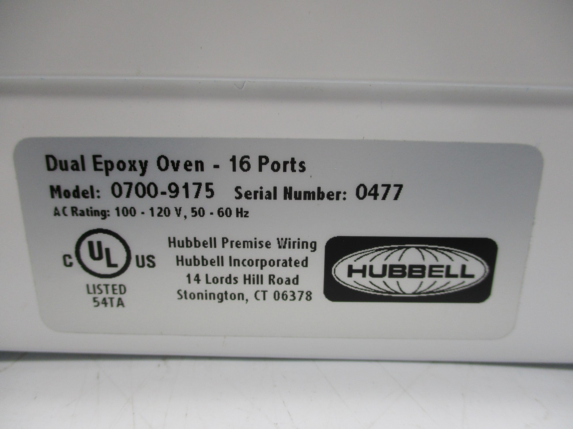 HUBBELL 0700-9175 (AS PICTURED) NSMP